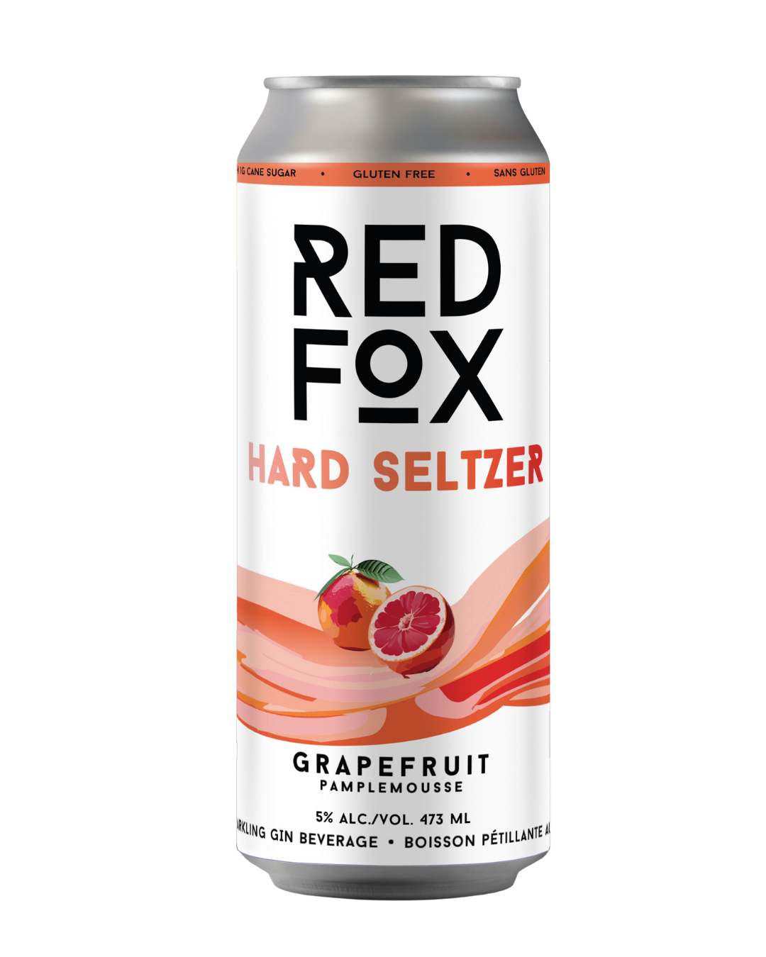 Red Fox Grapefruit Gin Seltzer