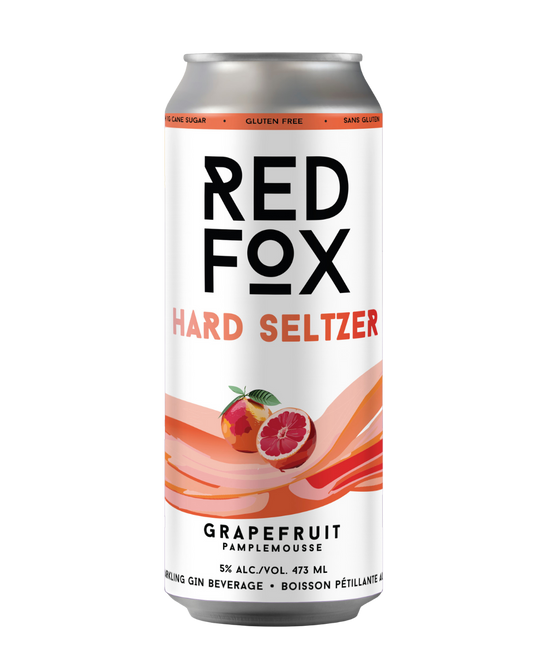 Red Fox Grapefruit Gin Seltzer